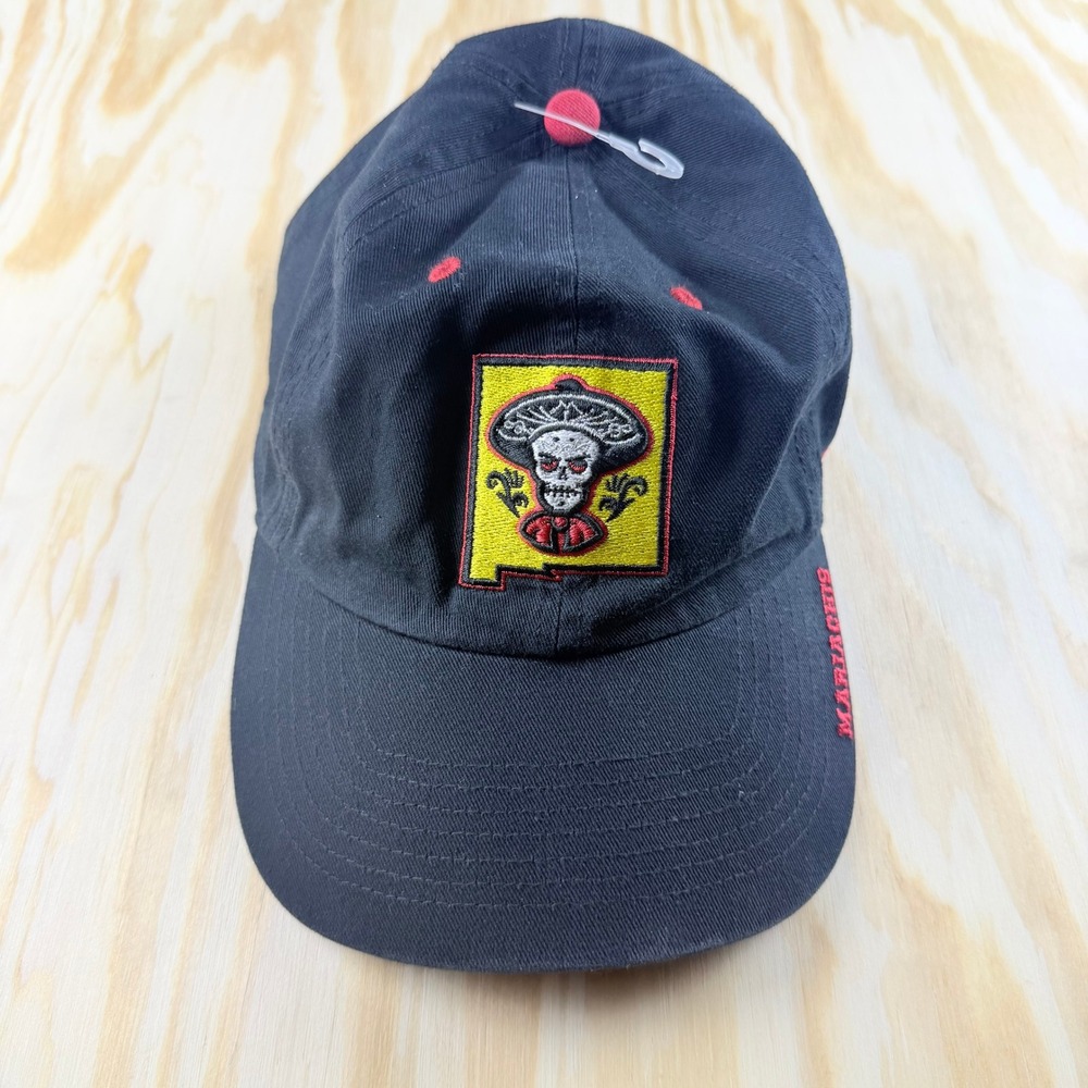 47 Brand Albuquerque Mariachis de Nuevo Mexico Black Baseball Hat Adjustable Cap